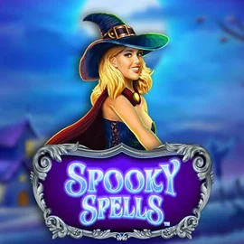 Try Spooky Spells slot by Novomatic on stakecasinoo.net – logo image
