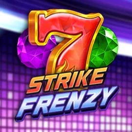 Strike Frenzy game by Pragmatic Play – logo hosted on Stake Casino