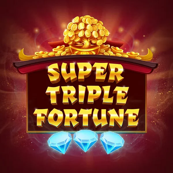 Super Triple Fortune slot icon by Greentube, available at Stake Casino