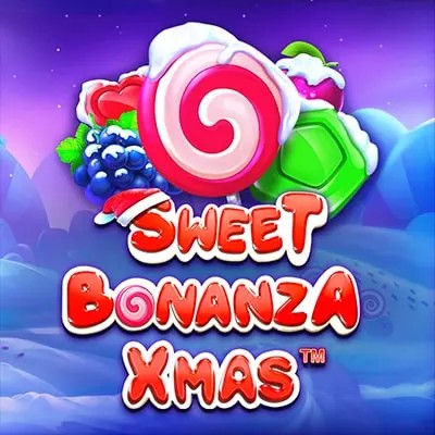 Sweet Bonanza Xmas Slot by Pragmatic Play, showcased at stakecasinoo.net – game logo