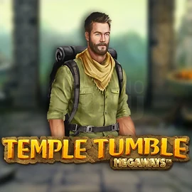 Temple Tumble Megaways logo by Relax Gaming at Stake Casino