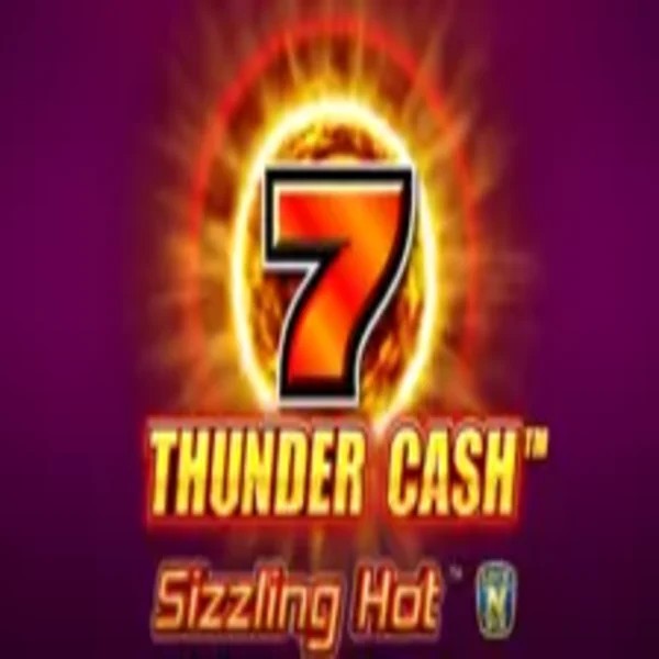 Thunder Cash Sizzling Hot by Novomatic, showcased at stakecasinoo.net – game logo