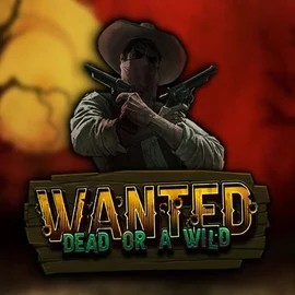 Wanted Dead or a Wild logo by Hacksaw Gaming at Stake Casino