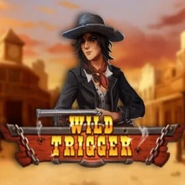 Wild Trigger slot logo by Play'n GO at Stake Casino