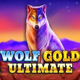 Wolf Gold Ultimate game by Pragmatic Play – logo hosted on Stake Casino